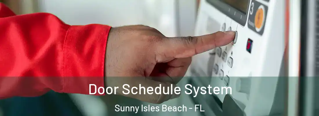 Door Schedule System Sunny Isles Beach - FL