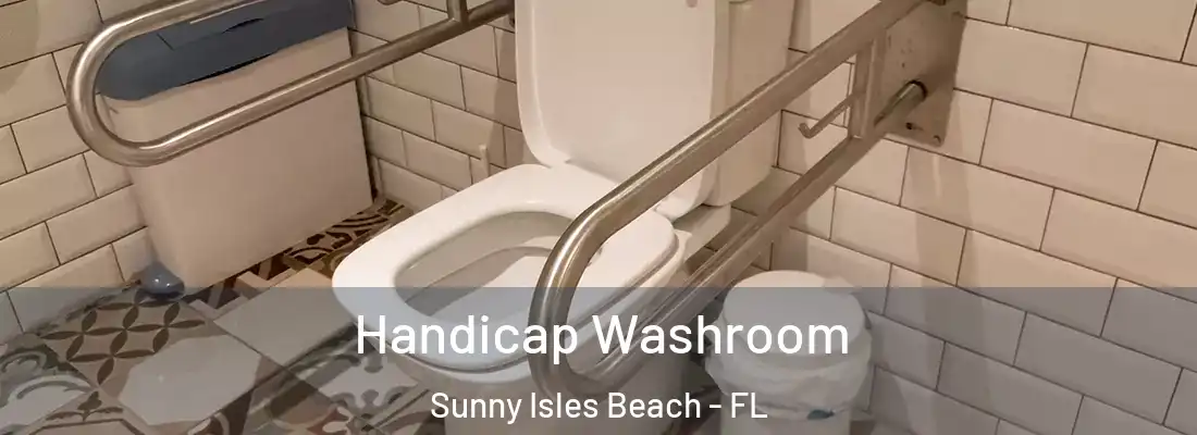 Handicap Washroom Sunny Isles Beach - FL