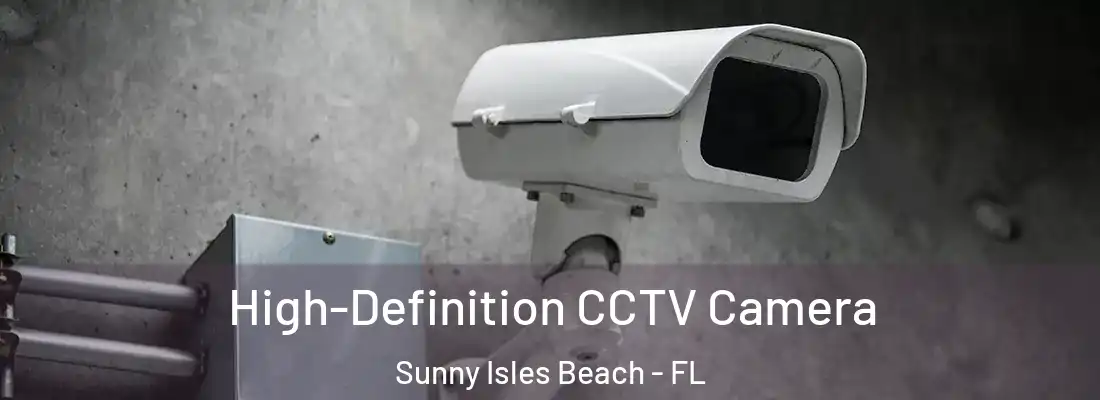 High-Definition CCTV Camera Sunny Isles Beach - FL