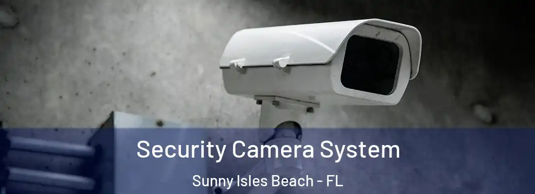 Security Camera System Sunny Isles Beach - FL